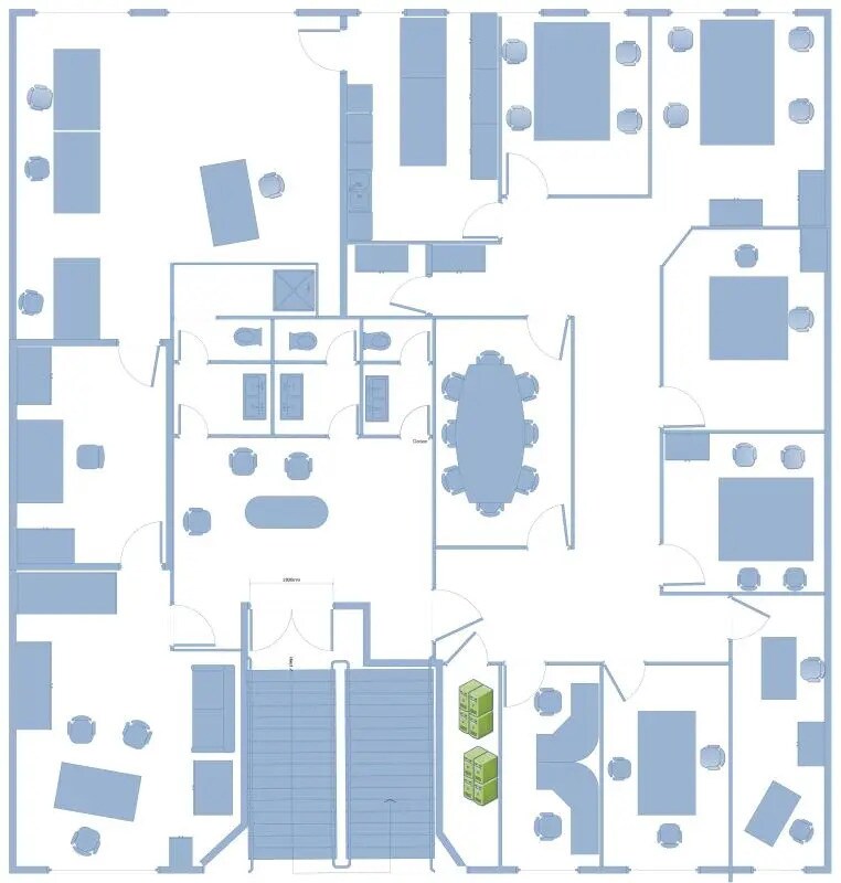 Bureau dans Lyon à louer Plan d’étage– Image 1 sur 14