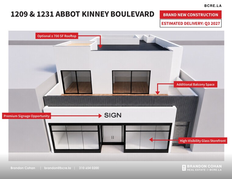 1231 Abbot Kinney Blvd, Venice, CA à louer - Photo de l’immeuble – Image 3 sur 10
