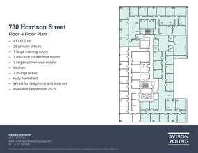 730 Harrison St, San Francisco, CA à louer Plan d’étage– Image 1 sur 1