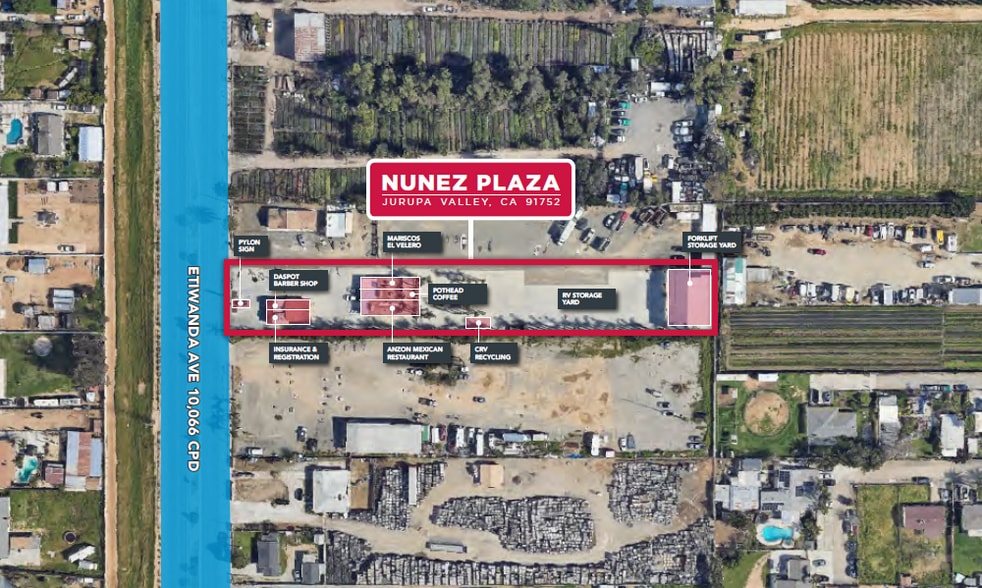 5666 Etiwanda Ave, Jurupa Valley, CA à vendre - Plan de site – Image 2 sur 2