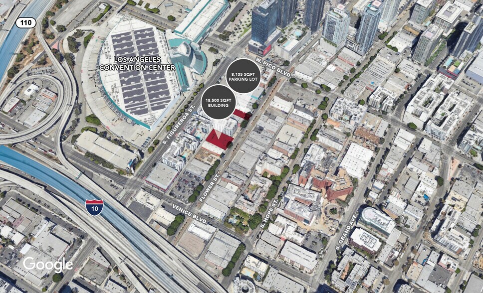 1367 S Flower St, Los Angeles, CA à louer - Photo de l’immeuble – Image 1 sur 2