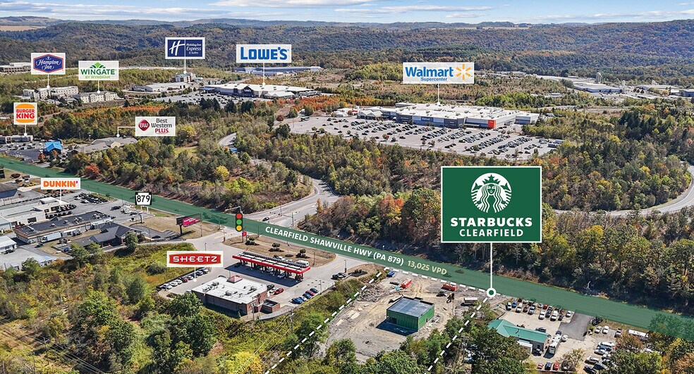 14187 Clearfield Shawville Hwy, Clearfield, PA à vendre - Photo de l’immeuble – Image 1 sur 3