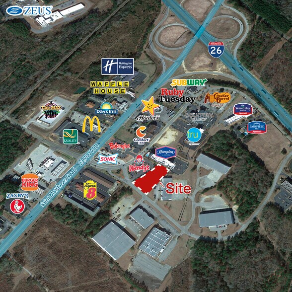 751 Citadel Rd, Orangeburg, SC à vendre - Photo de l’immeuble – Image 2 sur 5