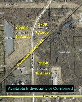 Plus de détails pour Dutcher & Lennon Vacant Lots For Sale – Terrain à vendre, Flint, MI