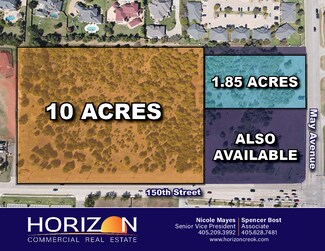 Plus de détails pour NW Corner of 150th & May, Oklahoma City, OK - Terrain à vendre