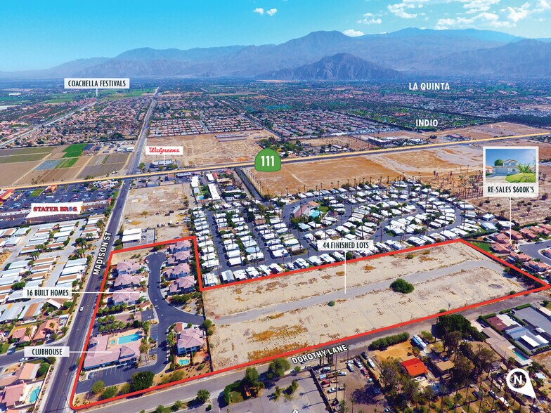 Madison, Indio, CA à vendre - Aérien – Image 2 sur 7