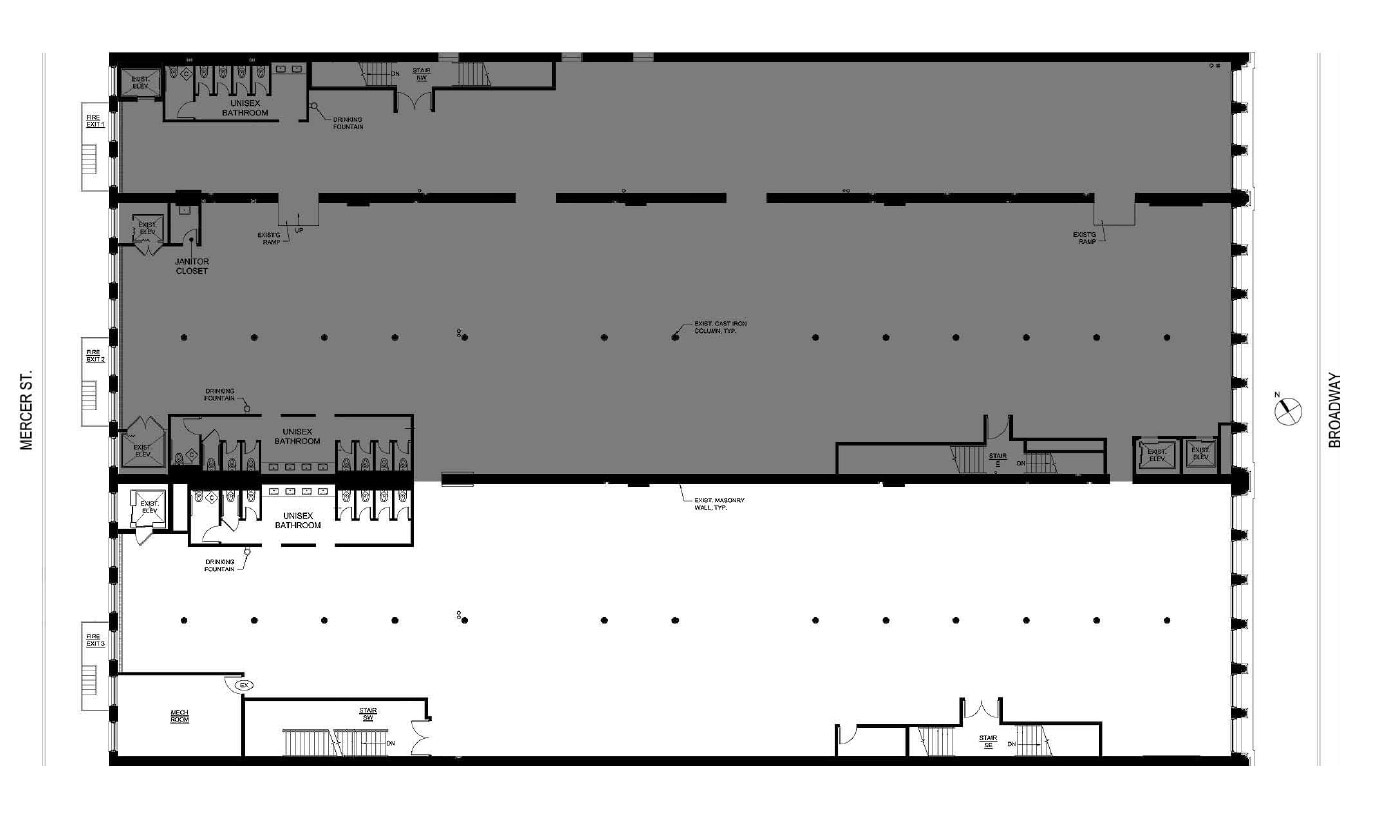 503-511 Broadway, New York, NY à louer Plan d’étage– Image 1 sur 8