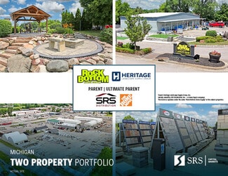 Plus de détails pour Heritage Landscape Supply | Rock Bottom – Industriel/Logistique à vendre, Burton, MI