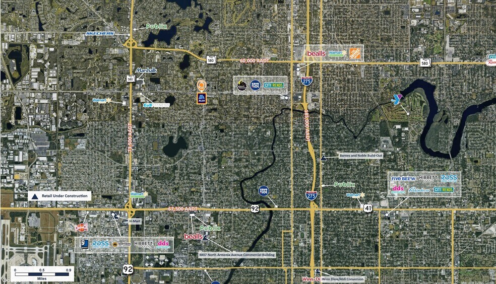 8408-8438 N Armenia Ave, Tampa, FL à louer - Photo de l’immeuble – Image 3 sur 14