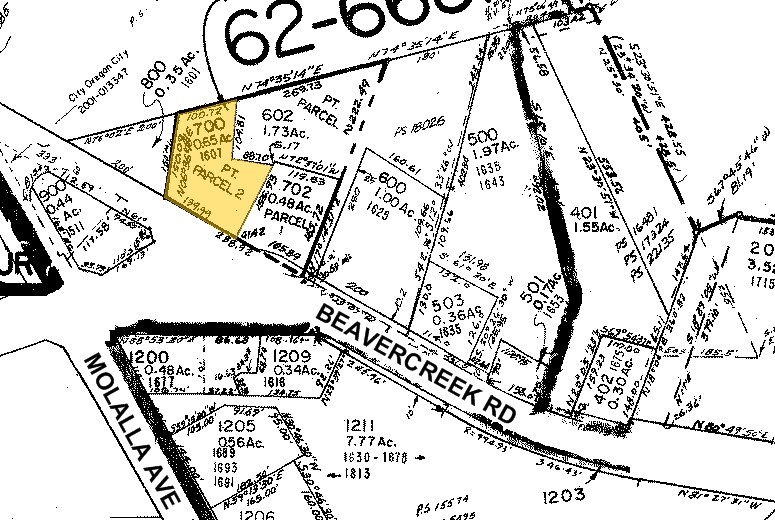 1607 Beavercreek Rd, Oregon City, OR à louer - Plan cadastral – Image 2 sur 15