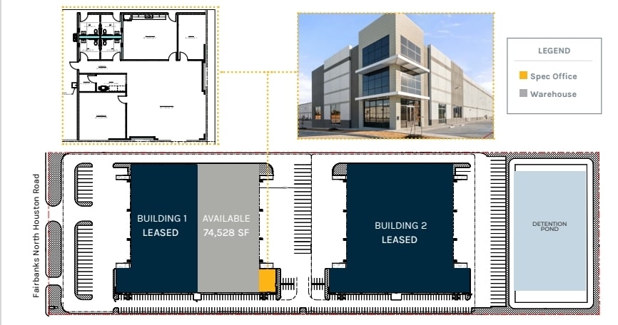 Fairbanks North Houston Rd, Houston, TX à louer Plan de site– Image 1 sur 2