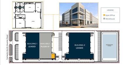 Fairbanks North Houston Rd, Houston, TX à louer Plan de site– Image 1 sur 2