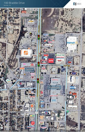 Plus de détails pour 100 Braddie Dr, Del Rio, TX - Local commercial à louer