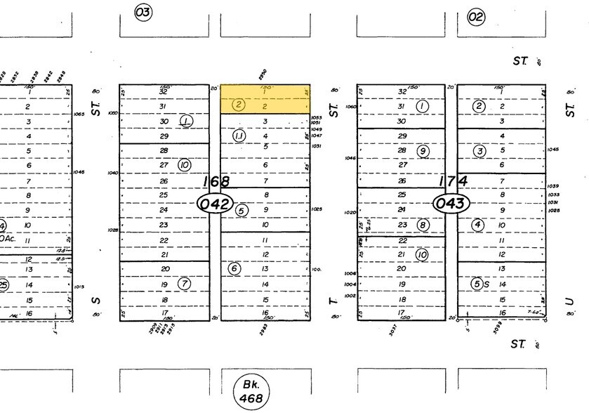 2950 E Mariposa St, Fresno, CA à vendre - Plan cadastral – Image 3 sur 3