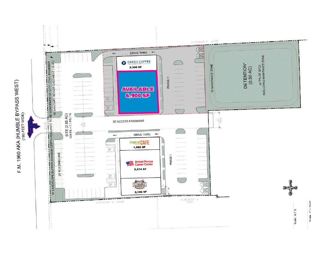 8910 FM 1960 Bypass Rd W, Humble, TX à louer Plan d’étage– Image 1 sur 1