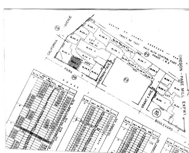 2401-2417 Park Blvd, Palo Alto, CA à vendre - Plan cadastral – Image 3 sur 34
