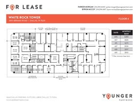6510 Abrams Rd, Dallas, TX à louer Plan d’étage– Image 1 sur 1