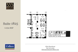 333 N Michigan Ave, Chicago, IL à louer Plan d’étage– Image 2 sur 2