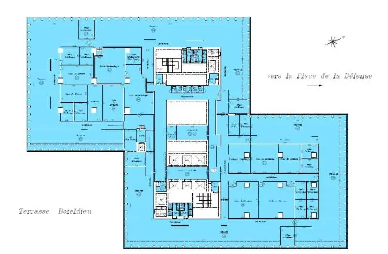 100-101 Terrasse Boieldieu, Puteaux à louer Plan d’étage– Image 1 sur 16