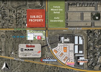 Plus de détails pour NWC Ellsworth Rd & Empire Blvd, Queen Creek, AZ - Bureau/Local commercial, Local commercial à louer