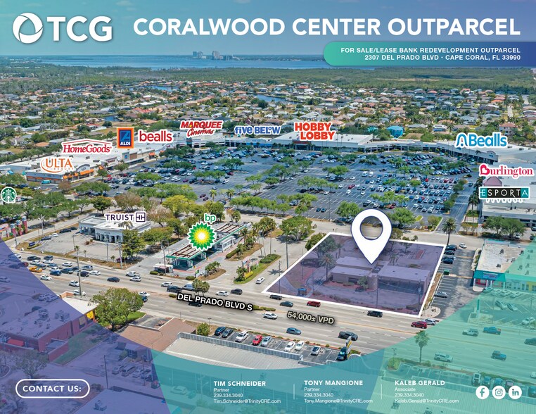 2307 Del Prado Blvd S, Cape Coral, FL à vendre - Photo de l’immeuble – Image 1 sur 8