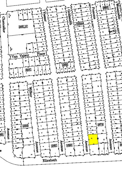 11-17 Goldsmith Ave, Newark, NJ à vendre - Plan cadastral – Image 2 sur 5