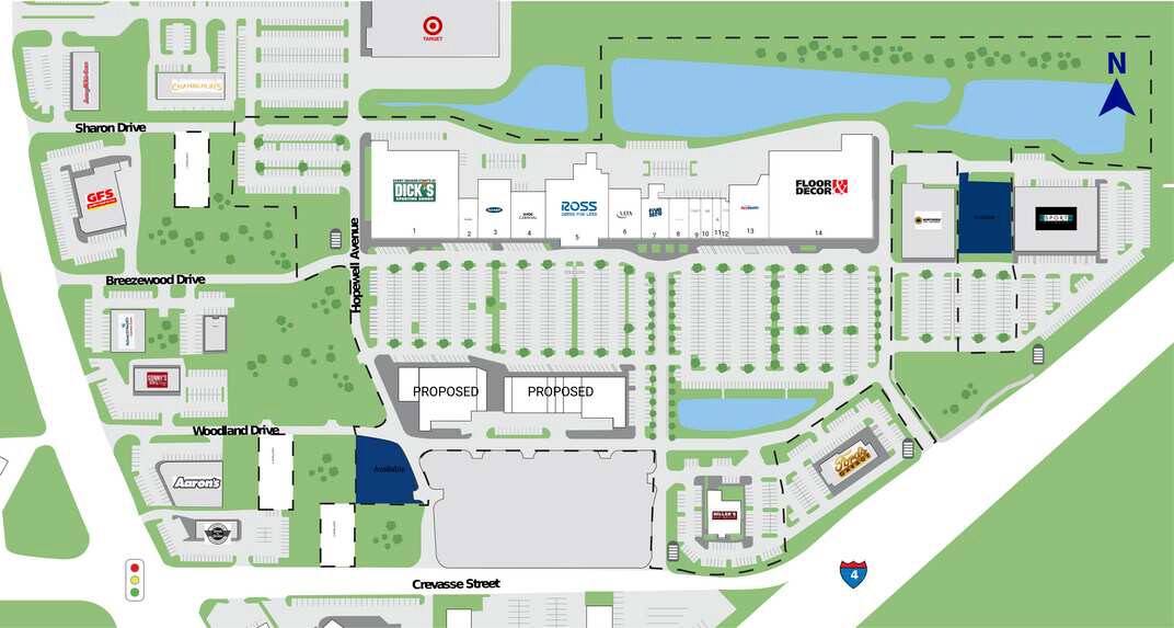 839 Lakeland Park Center Dr, Lakeland, FL à louer Plan de site– Image 1 sur 6