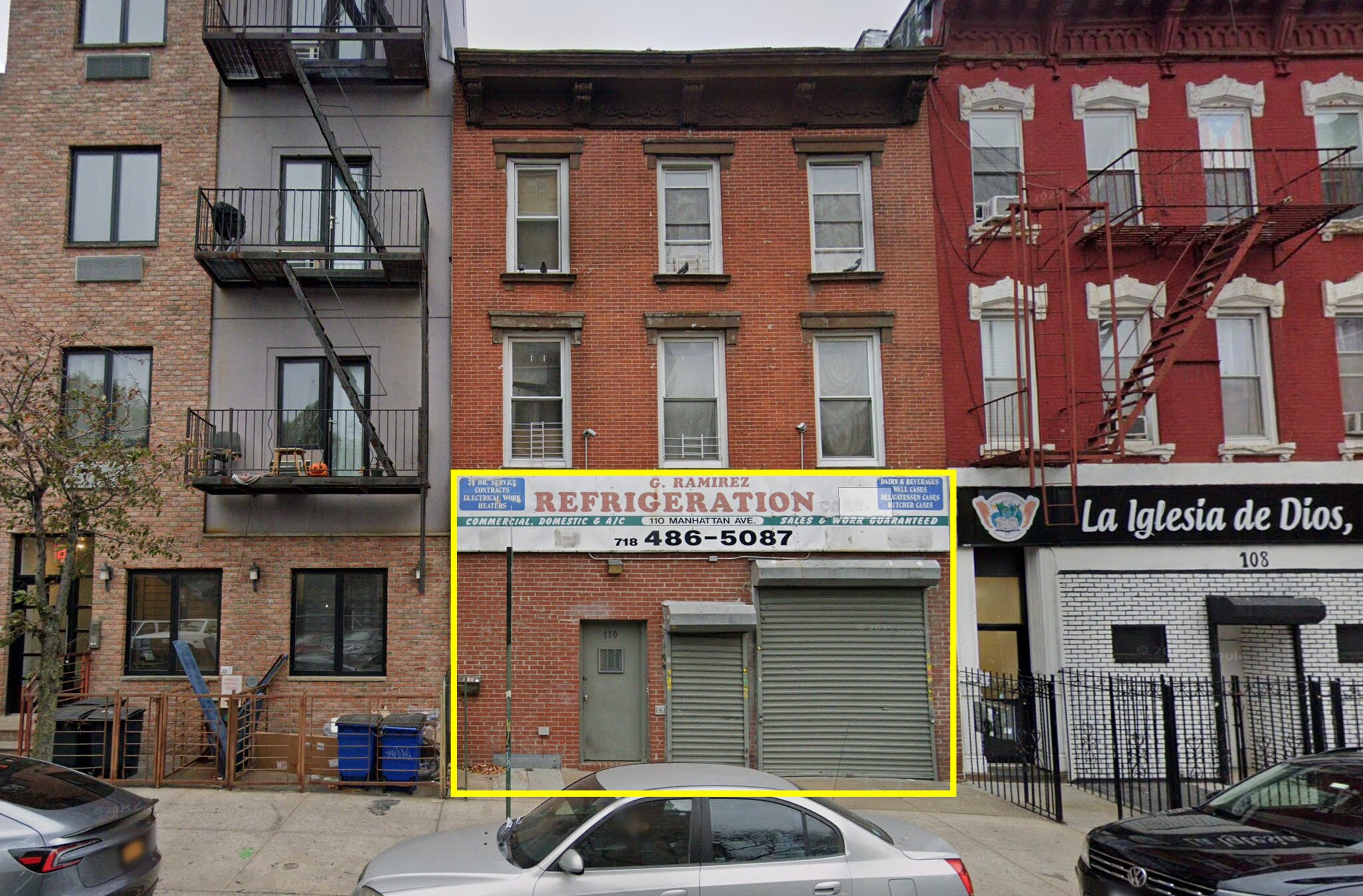 110 Manhattan Ave, Brooklyn, NY à louer Photo de l’immeuble– Image 1 sur 2