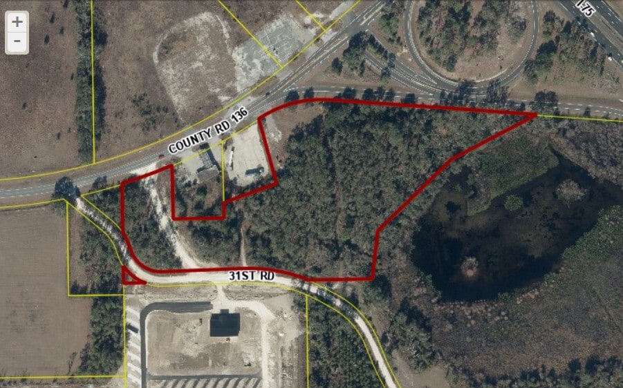 I-75 and County Road 136, White Springs, FL à vendre - Aérien – Image 1 sur 2