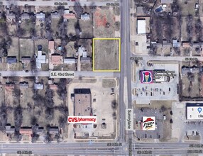 4229 SE 43rd St, Del City, OK - Vue aérienne vue de carte