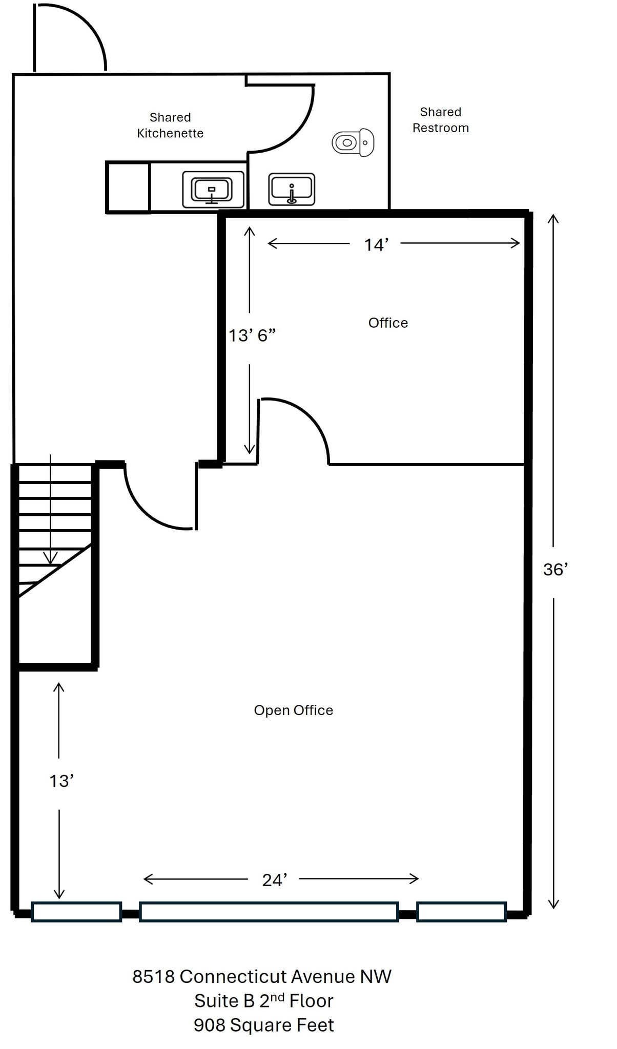 5518 Connecticut Ave NW, Washington, DC à louer Photo de l’immeuble– Image 1 sur 1
