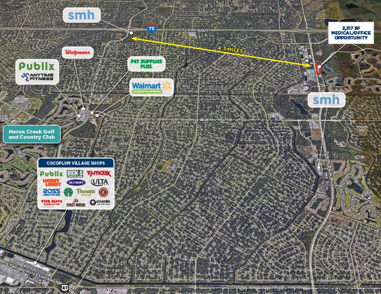 2747 Sycamore St, North Port, FL à louer - Aérien – Image 2 sur 6