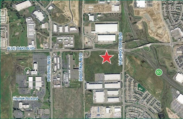 Blue Oaks & Washington Blvd, Roseville, CA à vendre - Aérien – Image 3 sur 5