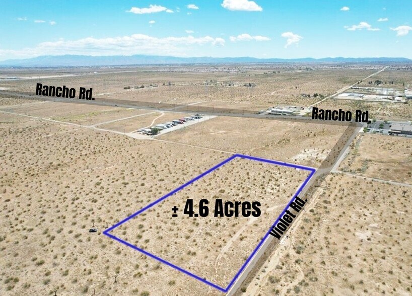 0 Violet Rd, Adelanto, CA à vendre - Photo de l’immeuble – Image 1 sur 1