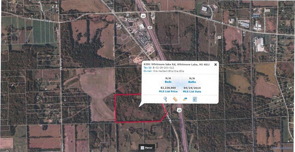 6281 Whitmore Lake Rd, Whitmore Lake, MI à vendre - Photo de l’immeuble – Image 1 sur 3