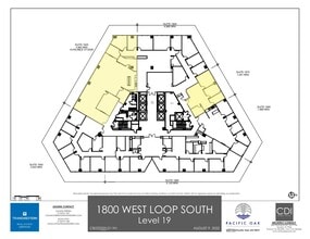1800 West Loop S, Houston, TX à louer Plan d’étage– Image 1 sur 1