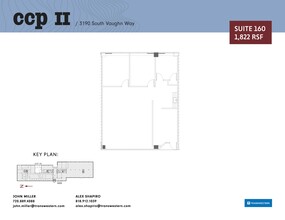 3131 S Vaughn Way, Aurora, CO à louer Plan de site– Image 1 sur 2
