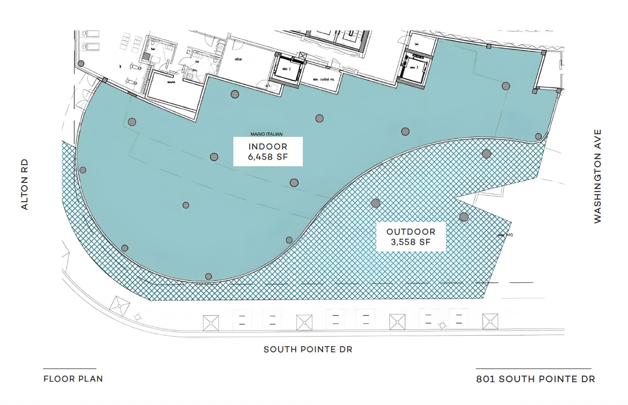 801 S Pointe Dr, Miami Beach, FL 33139 - Lot 1st -  - Plan d’étage - Image 1 of 5