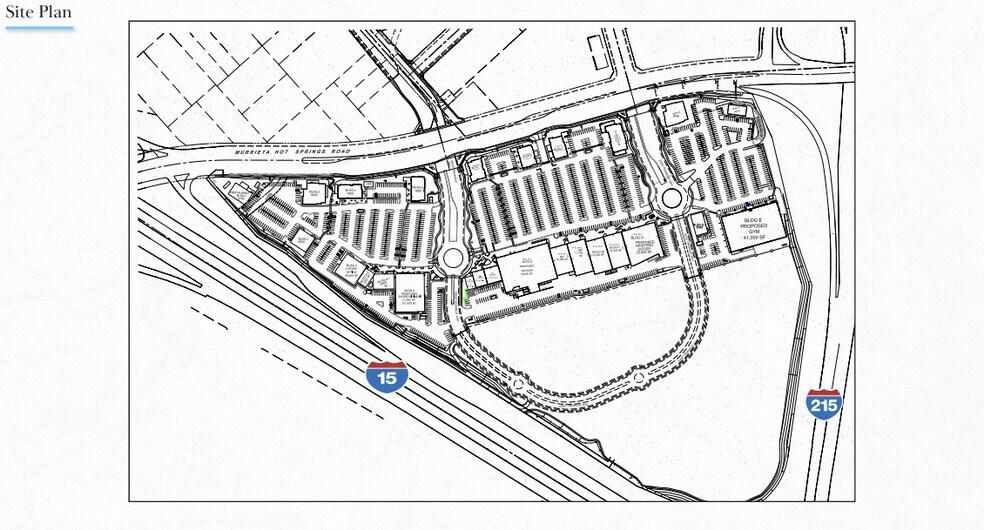 Murrieta Hot Springs Rd, Murrieta, CA à louer - Plan de site – Image 2 sur 8