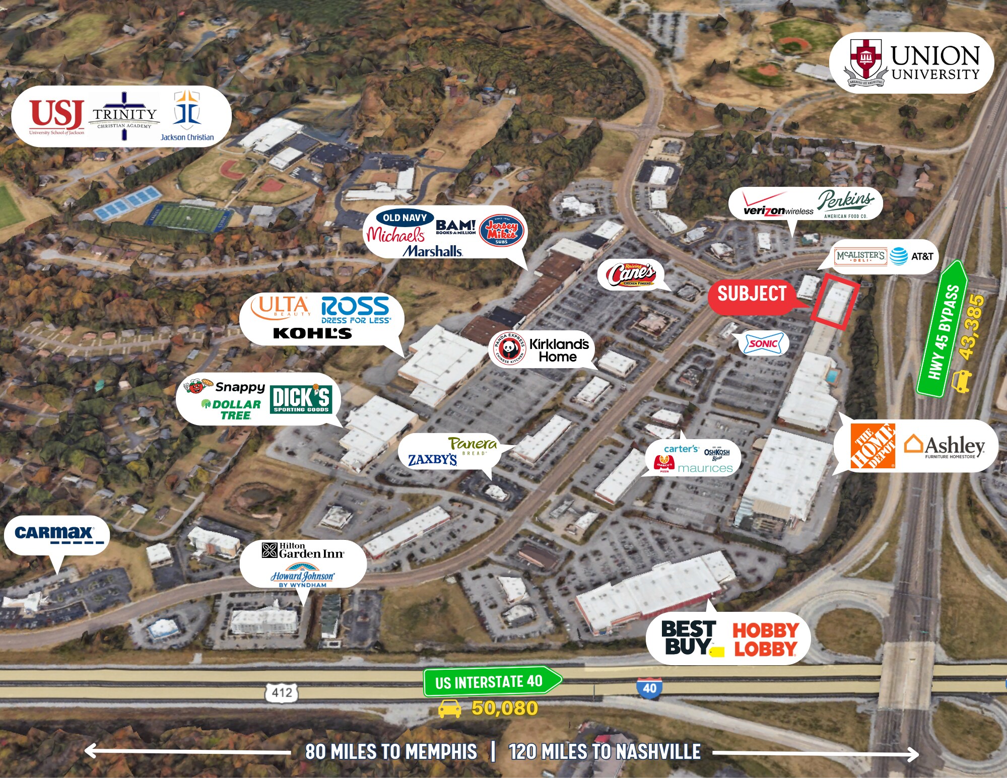 1000 Vann Dr, Jackson, TN à vendre Photo principale– Image 1 sur 20