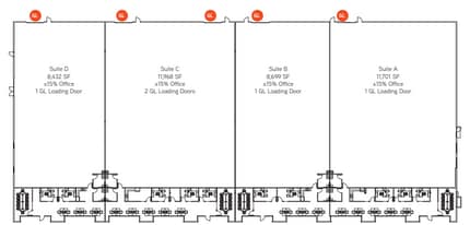 5965 Santa Fe St, San Diego, CA à louer Plan d’étage– Image 1 sur 1