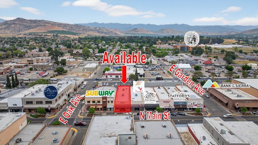 122-126 N Main St, Porterville, CA à louer - Photo principale – Image 1 sur 5