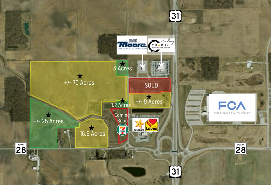 US 31 & SR 28, Tipton, IN à vendre - Photo de l’immeuble – Image 3 sur 3