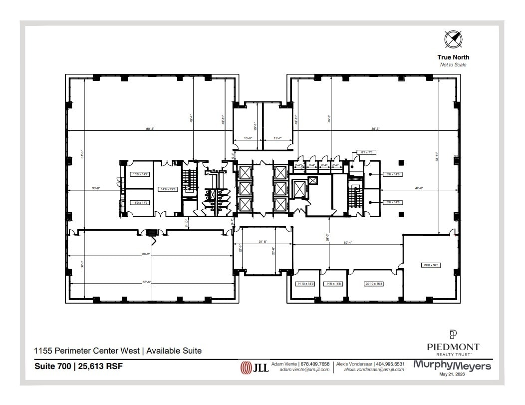 1155 Perimeter Ctr W, Atlanta, GA à louer Plan d’étage– Image 1 sur 1