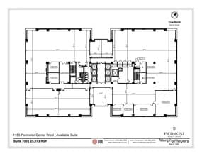 1155 Perimeter Ctr W, Atlanta, GA à louer Plan d’étage– Image 1 sur 1