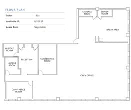 421 Fayetteville St, Raleigh, NC à louer Plan d’étage– Image 1 sur 1