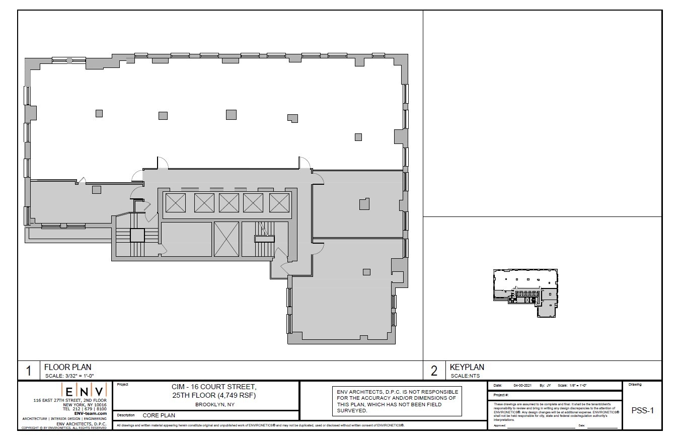 16 Court St, Brooklyn, NY à louer Plan d’étage– Image 1 sur 1