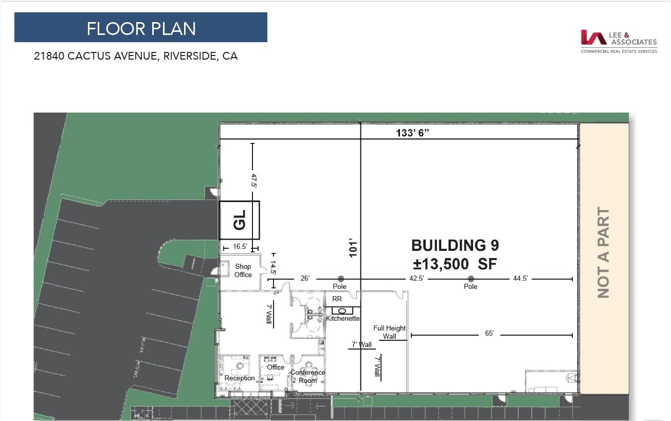 21840 Cactus Ave, Riverside, CA à louer Plan d’étage– Image 1 sur 1