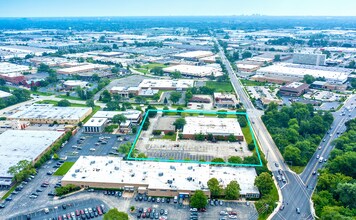 7230 N Caldwell Ave, Niles, IL - VUE AÉRIENNE  vue de carte