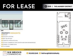 1501-1509 Paulsen St, Savannah, GA à louer Photo de l’immeuble– Image 1 sur 1